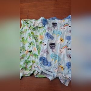 Birdie Bean 6-12 month romper set